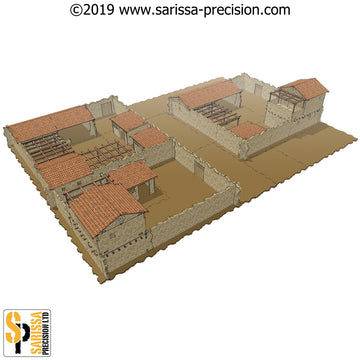 Mediterranean Villa - Scenery Set 2 (28mm)