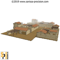 Mediterranean Village - Scenery Set 3 (28mm)