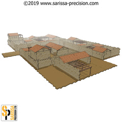 Mediterranean Village - Scenery Set 3 (28mm)