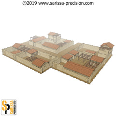 Mediterranean Village - Scenery Set 3 (28mm)