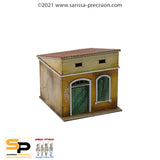 Mediterranean Small House - 1 Floor with Sloped Roof