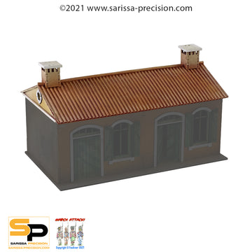 Mediterranean Semi House Pitched Roof