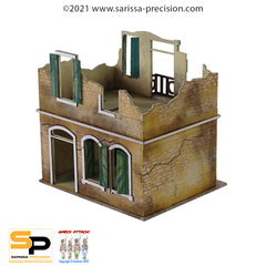 Mediterranean Wide House Ruin