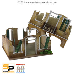 Mediterranean Wide House Ruin