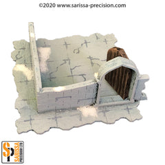 The Ruined City - Low Corner Wall with Doorway