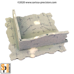 The Ruined City - Low Corner Wall with Doorway