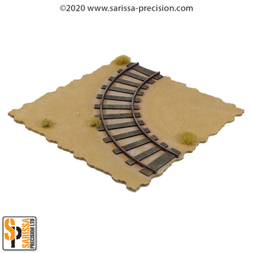 TTS compatible Railway  - 90-degree curve L200 x W200mm