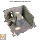 The Ruined City - High Corner Wall with Spiral staircase