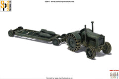 RAF Tractor & Trailer Set