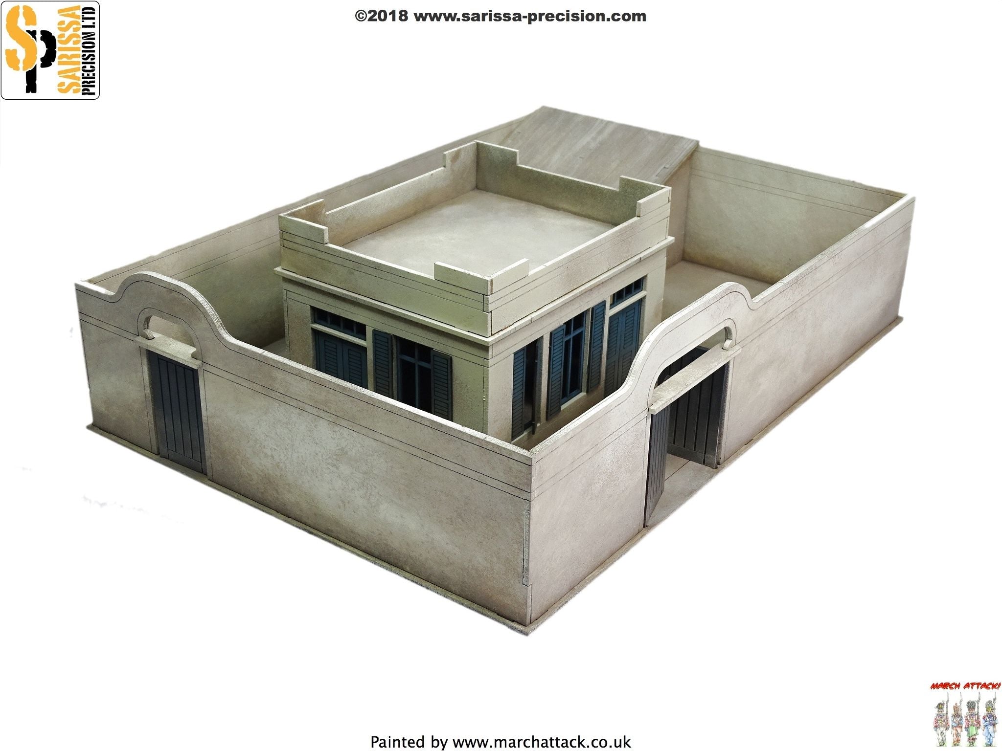 Compound and House - 28mm