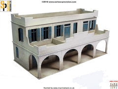 Two-Storey Souk Building - 28mm