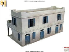Two-Storey Souk Building - 28mm