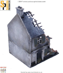 Bombed-Out Terrace - 15mm