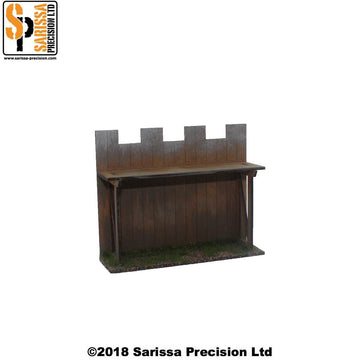 Wooden Palisade Wall (Straight)