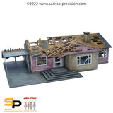 Residential Ranch Style Derelict (Car Port LHS)