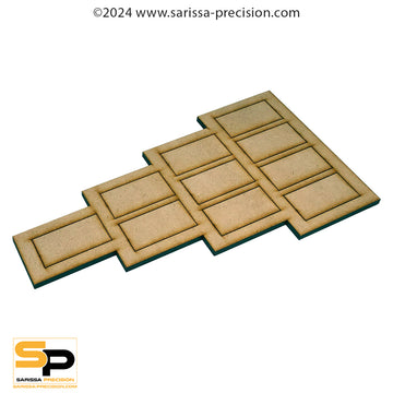 Knightly 10 Arrowhead Conversion Tray for 25x50mm