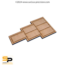 Knightly 6 Arrowhead Tray for 30x60mm