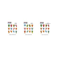 Barons' War Shield Decals (01)