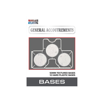 50mm Round Textured Bases