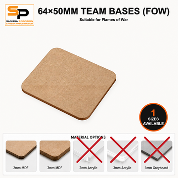 64×50mm Team Bases (FoW)