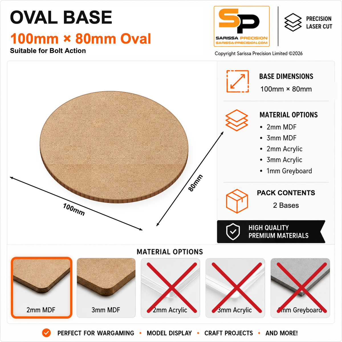 Oval Bases (BA)