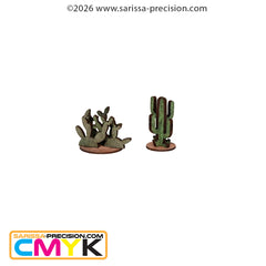 Old West - Bluffs & Cactus Set (28mm)