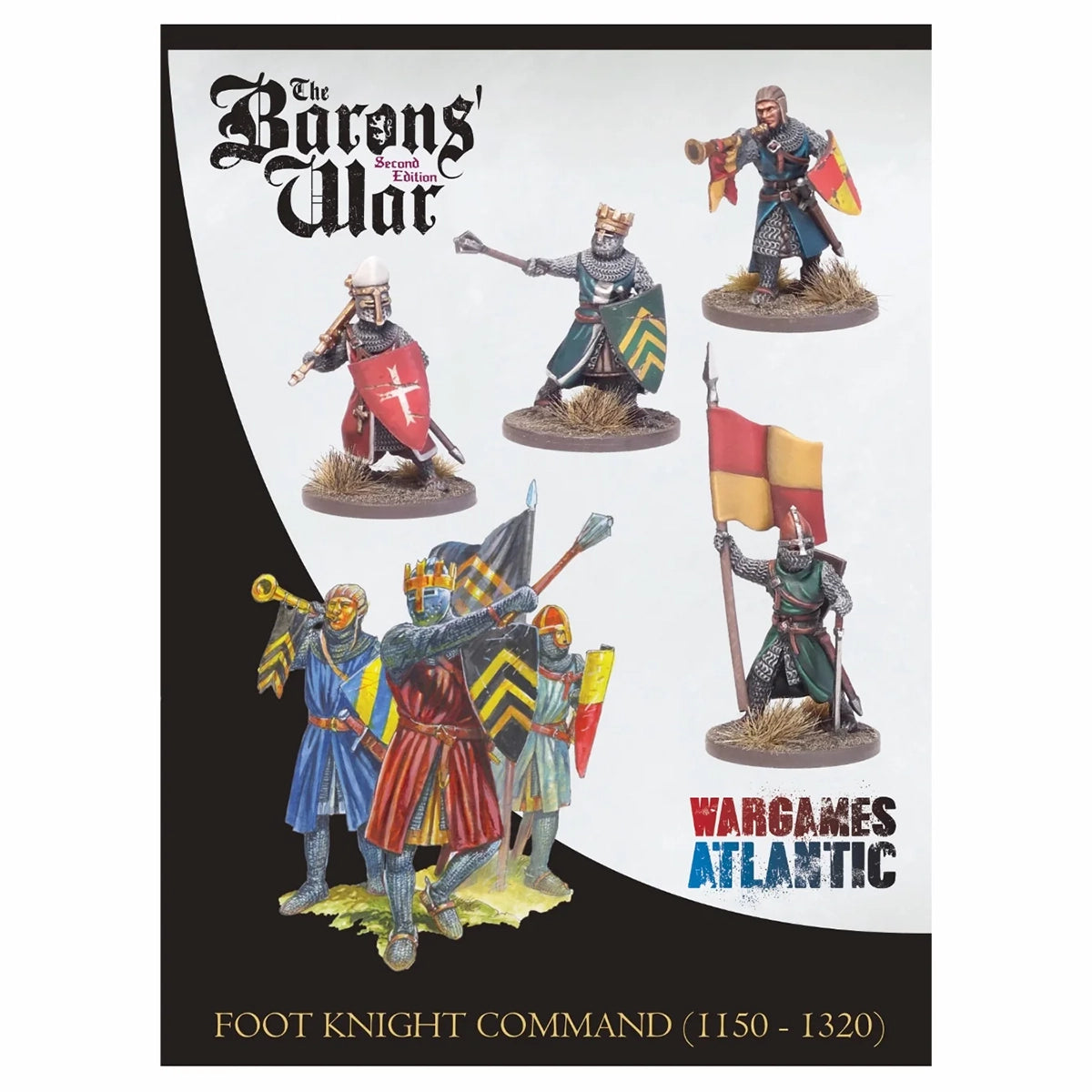 Wargames Atlantic - Barons’ War Foot Knight Command
