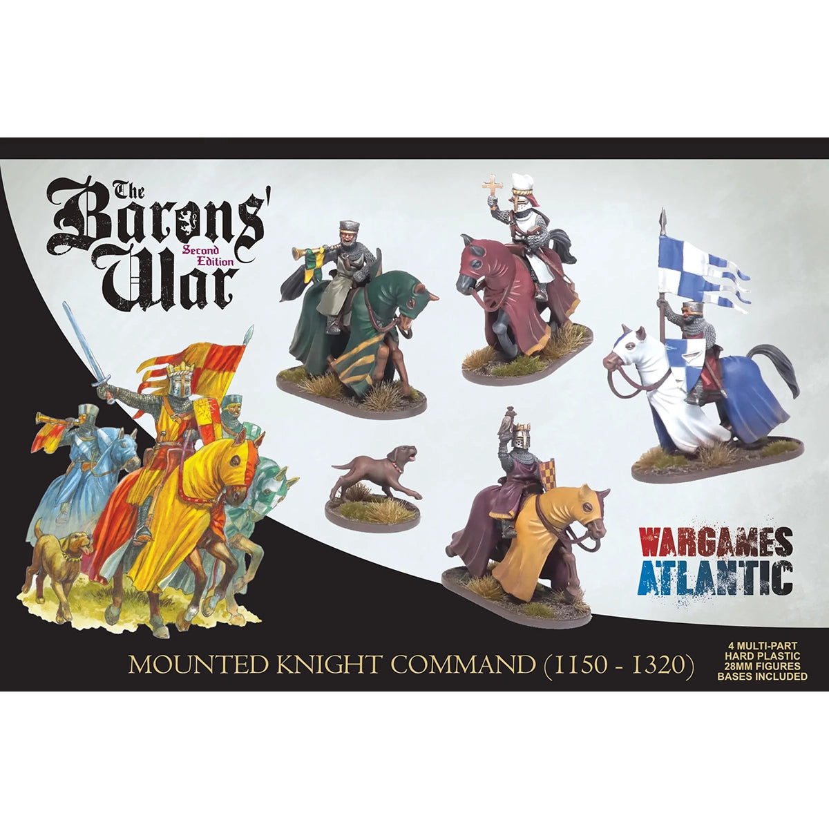 Wargames Atlantic - Barons’ War Mounted Knight Command