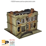 15mm Euro Townhouse Flat Roof Destroyed