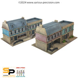 15mm Euro Townhouse Scenery Set