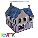 Le Coin Mercier (Corner Shop with Attached House) (28mm) CMYK