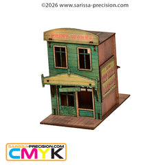 Old West - Rumours & Whiskey Scenery Set (28mm)