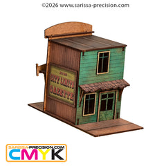 Old West - City Limits Gazette Print Works Ruin (28mm)