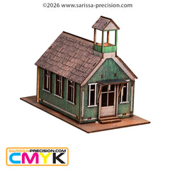 Old West - Law, Loans & Lies Scenery Set (28mm)