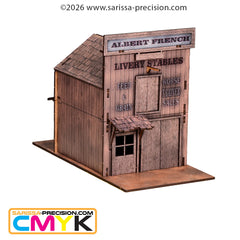 Old West - Albert French Stables (28mm)