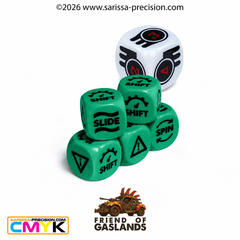 Gaslands Refuelled Skid & Gear Phase Dice