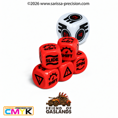 Gaslands Refuelled Skid & Gear Phase Dice