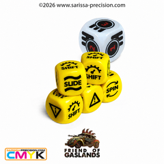 Gaslands Refuelled Skid & Gear Phase Dice
