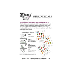 Barons' War Shield Decals (01)