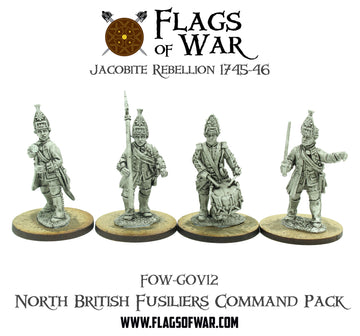 FOW-GOV12 North British Fusiliers Command Pack