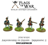 FOW-WAS14 Arquebusiers de Grassin - Skirmishing 2