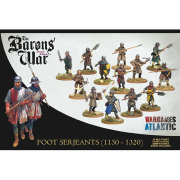 Wargames Atlantic - Foot Serjeants (1100-1350)