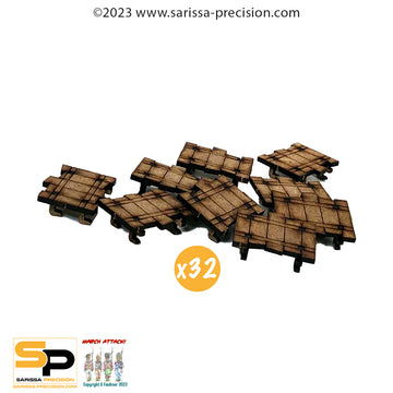 Paddle Steamer Armour kit (x32)