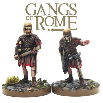 Two Vigiles Urbani for Footsore Miniatures 'Gangs Of Rome' range.