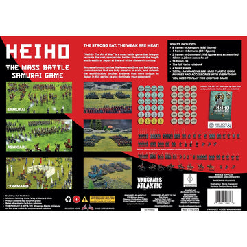 Wargames Atlantic - Heiho: The Mass Battle Samurai Game