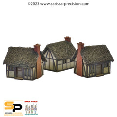 15mm Timber Framed Cottages (x3)