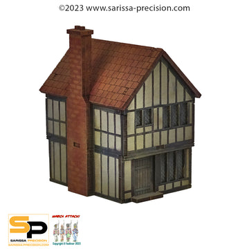 15mm Timber Framed Narrow Town House