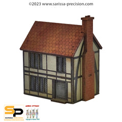 15mm Timber Framed Wide Town House