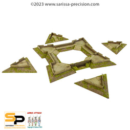 15mm ECW Star Fort (Sconce & Ravelin)