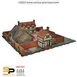 15mm Medieval Grand Manor Set